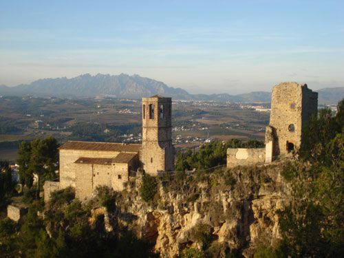 castles near barcelona, gelida